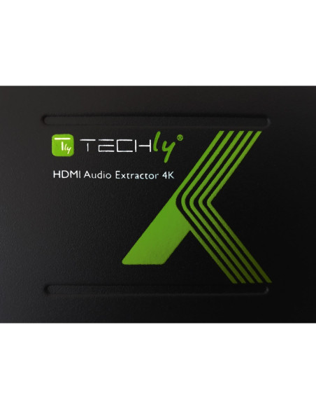 Techly Idata Hdmi-Ea Konwerter Plików Audio Czarny