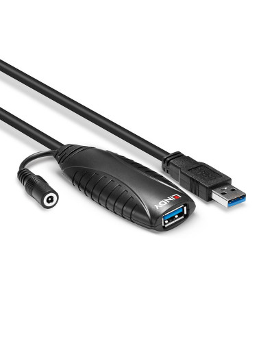 Lindy 43156 Kabel Usb Usb 3.2 Gen 1 (3.1 Gen 1) 10 M Usb A Czarny