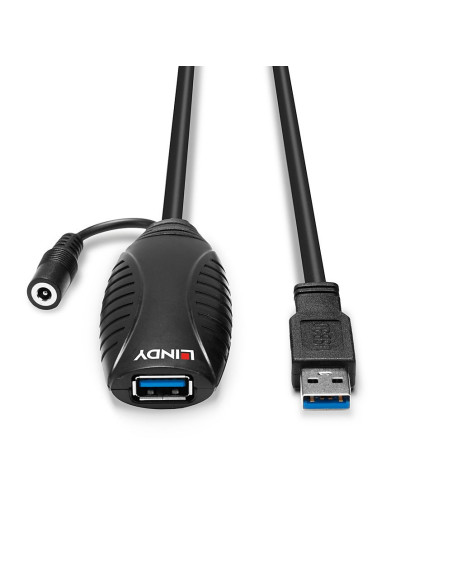 Lindy 43156 Kabel Usb Usb 3.2 Gen 1 (3.1 Gen 1) 10 M Usb A Czarny