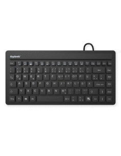 Keysonic Ksk-3230In (De) Klawiatura Uniwersalne Usb Qwertz Niemiecki Czarny