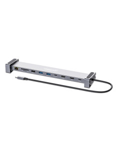 Manhattan 190398 Stacja Dokująca Przewodowa Usb 3.2 Gen 1 (3.1 Gen 1) Type-C Szary
