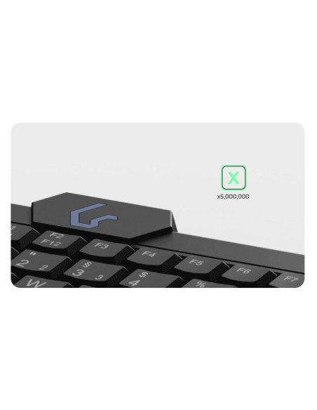 Keysonic Ksk-3210Elu (De) Klawiatura Dom Usb Qwertz Niemiecki Czarny