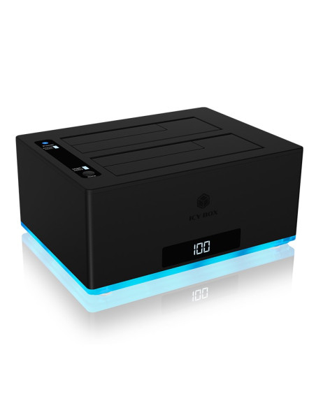Icy Box Ib-127Cl-U3 Usb 3.2 Gen 1 (3.1 Gen 1) Type-B Czarny