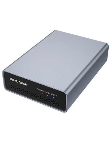 Graugear G-25Rd2-Ac-10G Obudowa Do Dysków Twardych Obudowa Hdd/Ssd Srebrny 2.5"