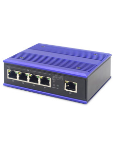 Assmann Electronic Dn-650105 Przełącznik Sieciowy Fast Ethernet (10/100) Czarny, Niebieski 2