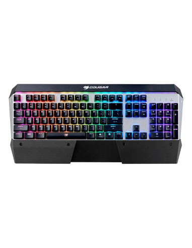 Cougar Cgr-Wm4Mb-Atr Klawiatura Gaming Usb Qwertz Niemiecki Czarny, Srebrny