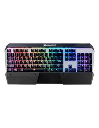 Cougar Cgr-Wm1Mb-Atr Klawiatura Gaming Usb Qwerty Angielski Aluminium, Czarny