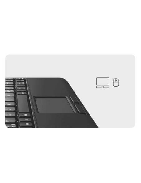 Keysonic Ksk-3211Elu (De) Klawiatura Dom Usb Qwertz Niemiecki Czarny