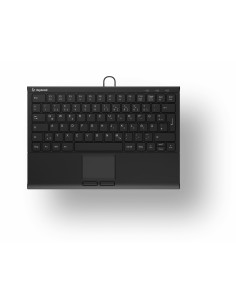 Keysonic Ksk-5211Elu (De) Klawiatura Dom Usb Qwertz Niemiecki Czarny