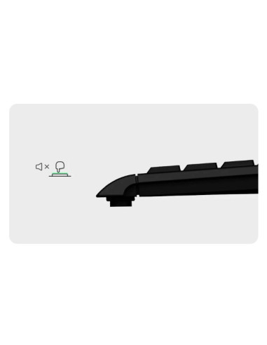 Keysonic Ksk-5211Elu (De) Klawiatura Dom Usb Qwertz Niemiecki Czarny