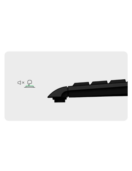 Keysonic Ksk-5211Elu (De) Klawiatura Dom Usb Qwertz Niemiecki Czarny