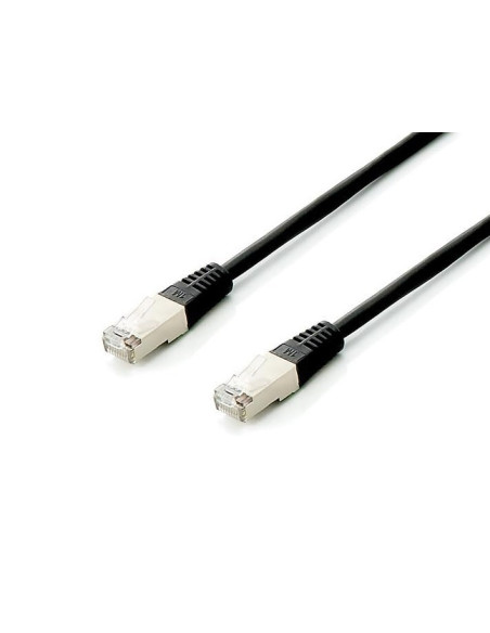 Equip 645693 Kabel Sieciowy Czarny 0,25 M Cat6A S/Ftp (S-Stp)