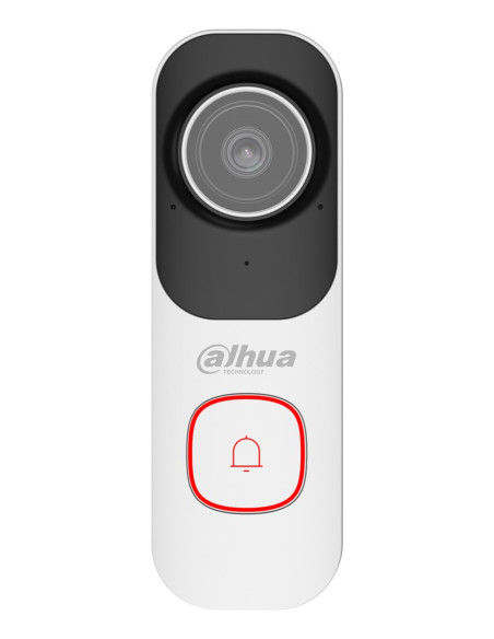 Dahua Technology Db41Aw Dzwonek Do Drzwi Czarny, Biały