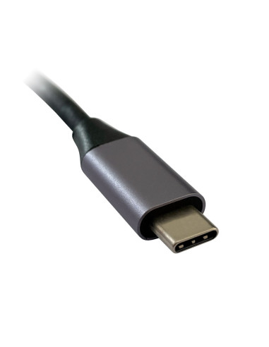 Lc-Power Lc-Hub-C-Multi-5 Stacja Dokująca Przewodowa Usb 3.2 Gen 1 (3.1 Gen 1) Type-C Antracyt, Czarny