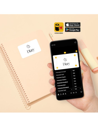 Kodak Memoshot Era Ms100 68,58 X 45,72 Mm Czarny, Żółty