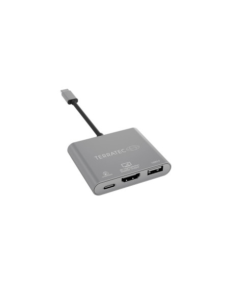 Terratec Connect C3 Usb 3.2 Gen 1 (3.1 Gen 1) Type-C Srebrny