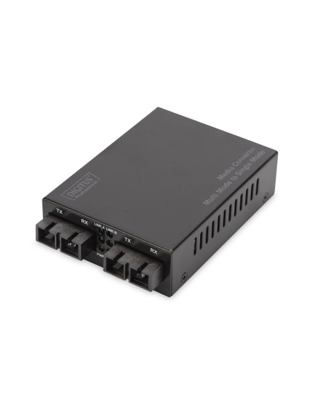 Digitus Konwerter Medialny Sc/Sc Fast Ethernet Wielomodowy/ Jednomodowy