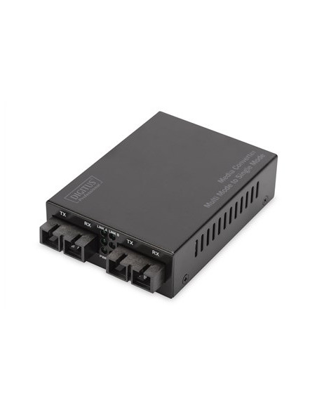 Digitus Konwerter Medialny Sc/Sc Fast Ethernet Wielomodowy/ Jednomodowy