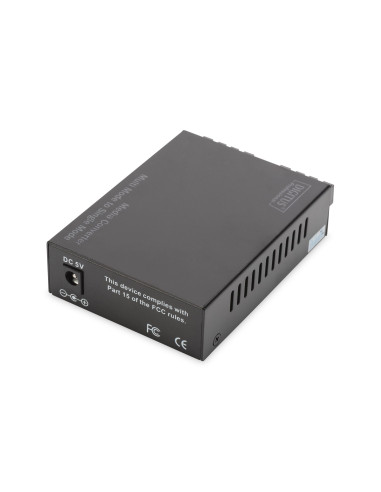 Digitus Konwerter Medialny Sc/Sc Fast Ethernet Wielomodowy/ Jednomodowy