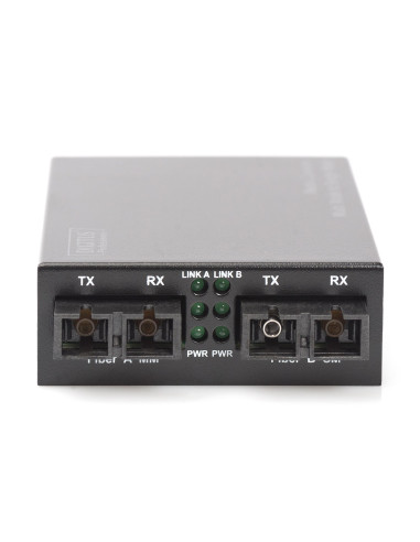 Digitus Konwerter Medialny Sc/Sc Fast Ethernet Wielomodowy/ Jednomodowy
