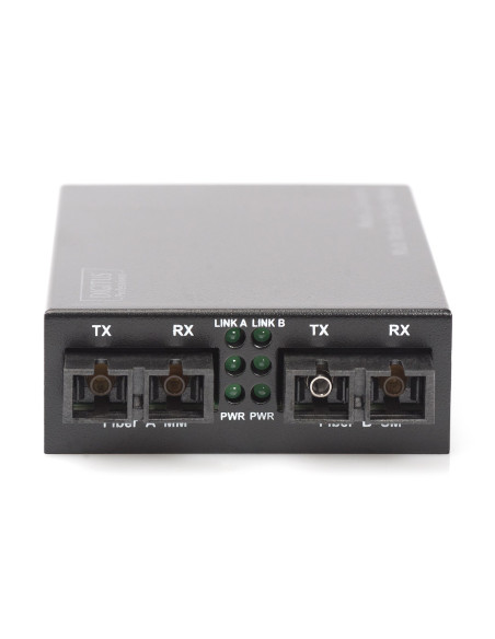 Digitus Konwerter Medialny Sc/Sc Fast Ethernet Wielomodowy/ Jednomodowy