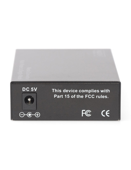Digitus Konwerter Medialny Sc/Sc Fast Ethernet Wielomodowy/ Jednomodowy