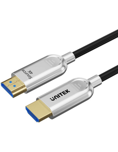 Unitek Kabel Optyczny Hdmi 2.0 Aoc 4K 60Hz 15M