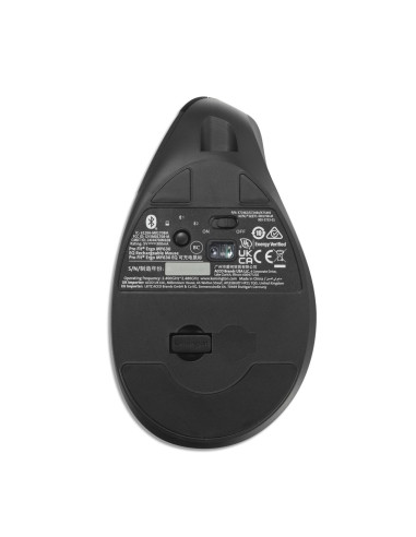 Kensington Pro Fit Ergo My630 Eq Myszka Biuro Po Prawej Stronie Rf Wireless + Bluetooth + Usb Type-A 2400 Dpi