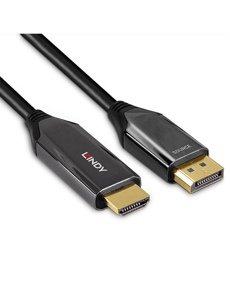 Lindy 40930 Adapter Kablowy 1 M Displayport Hdmi