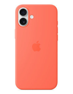 Silikonowe Etui Apple Iphone 16 Plus Z Magsafe - Tangerine