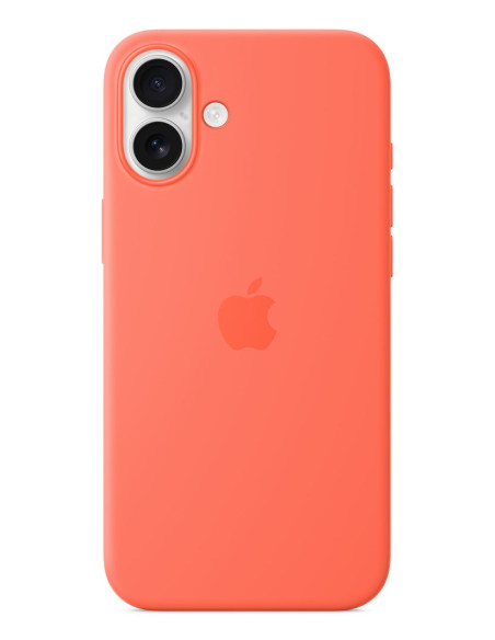 Silikonowe Etui Apple Iphone 16 Plus Z Magsafe - Tangerine