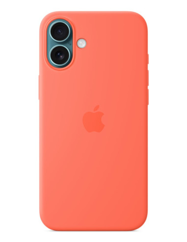 Silikonowe Etui Apple Iphone 16 Plus Z Magsafe - Tangerine
