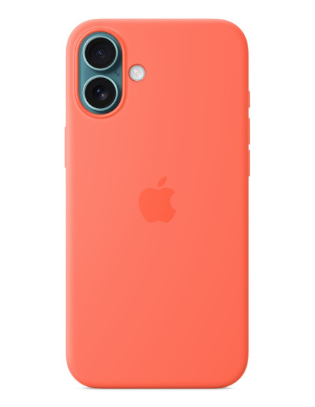 Silikonowe Etui Apple Iphone 16 Plus Z Magsafe - Tangerine