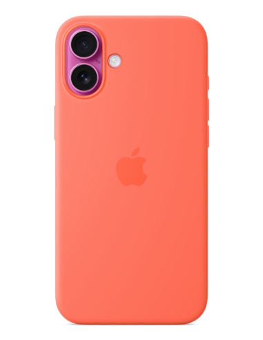 Silikonowe Etui Apple Iphone 16 Plus Z Magsafe - Tangerine