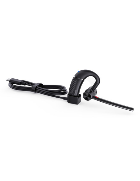 Yealink Bh71 Lite Zestaw Słuchawkowy Przewodowy I Bezprzewodowy Nauszny Biuro/Centrum Telefoniczne Usb Type-C Bluetooth Czarny