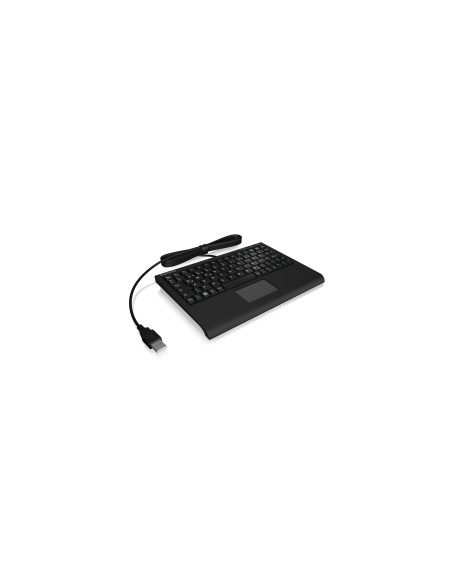 Keysonic Ack-3410 (De) Klawiatura Biuro Usb Qwertz Niemiecki Czarny