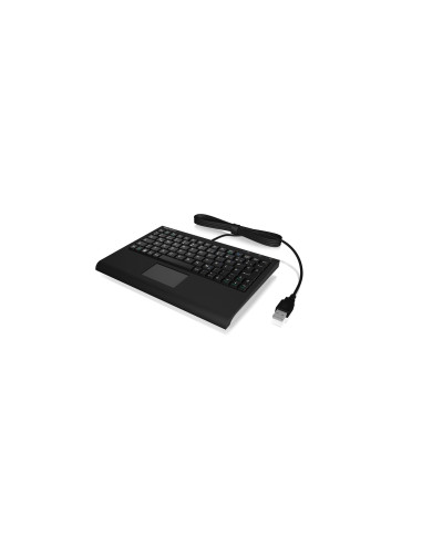 Keysonic Ack-3410 (De) Klawiatura Biuro Usb Qwertz Niemiecki Czarny