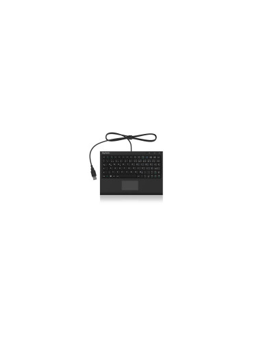 Keysonic Ack-3410 (De) Klawiatura Biuro Usb Qwertz Niemiecki Czarny
