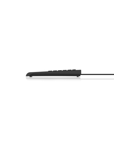Keysonic Ack-3410 (De) Klawiatura Biuro Usb Qwertz Niemiecki Czarny