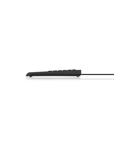 Keysonic Ack-3410 (De) Klawiatura Biuro Usb Qwertz Niemiecki Czarny