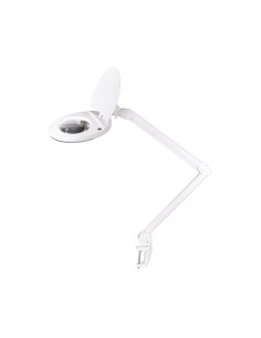 Lampa Warsztatowa Z Lupą Rebel 5D 8W 6500 K