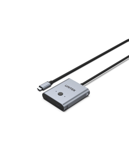 Unitek Dwukierunkowy Przełącznik Sygnału Usb-C, 2 In 1 Out 4K