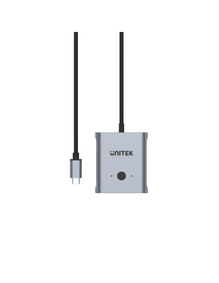 Unitek Dwukierunkowy Przełącznik Sygnału Usb-C, 2 In 1 Out 4K