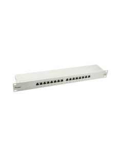 Equip 19" Patchpanel 16Xrj45 Cat5E Ftp 1U    1000Mhz Ral7035