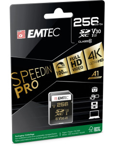 Emtec Ecmsd256Gxc10Sp Pamięć Flash 256 Gb Sdxc Uhs-I Klasa 10 2
