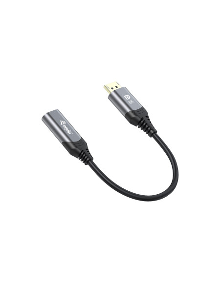 Equip 133446 Adapter Kablowy 0,15 M Displayport Hdmi Czarny, Szary
