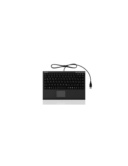 Keysonic Ack-540U+ (Uk) Klawiatura Biuro Usb Qwerty British English Czarny