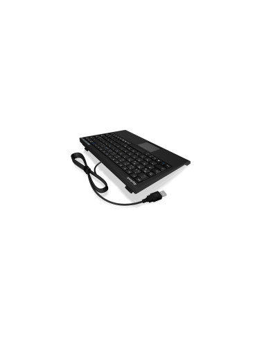 Keysonic Ack-540U+ (Uk) Klawiatura Biuro Usb Qwerty British English Czarny