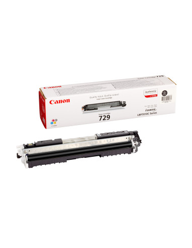 Canon 729 Bk Kaseta Z Tonerem 1 Szt. Oryginalny Czarny