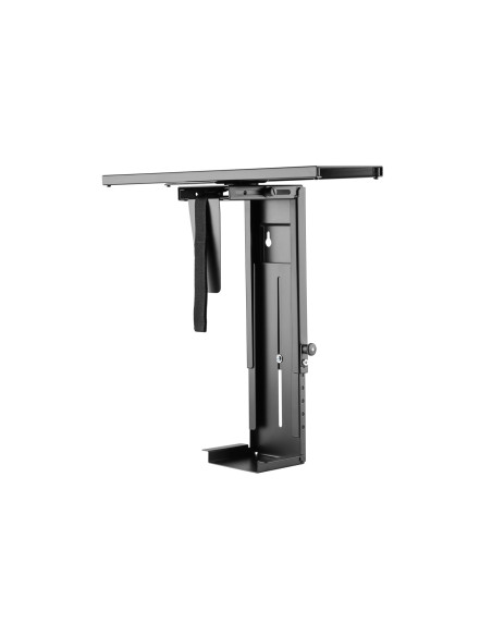 Equip 650892 Uchwyt Do Komputera Uchwyt Procesora Pod Biurkiem Czarny